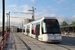 Translohr STE3 n°504 sur la ligne T5 (RATP) à Sarcelles