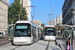 Translohr STE3 n°509 et n°513 sur la ligne T5 (RATP) à Sarcelles