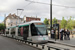 Translohr STE3 n°504 sur la ligne T5 (RATP) à Saint-Denis