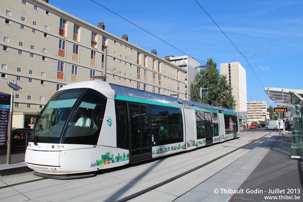 Rame Translohr STE3 511 - T5 de Paris