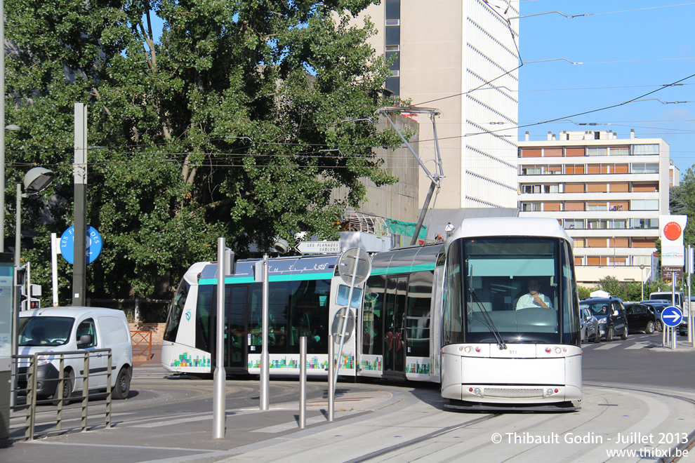 Rame Translohr STE3 511 - T5 de Paris