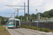 Translohr STE6 n°625 sur la ligne T6 (RATP) à Vélizy-Villacoublay