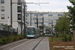 Translohr STE6 n°618 sur la ligne T6 (RATP) à Vélizy-Villacoublay