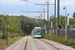 Translohr STE6 n°625 sur la ligne T6 (RATP) à Vélizy-Villacoublay