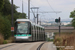 Translohr STE6 n°618 sur la ligne T6 (RATP) à Clamart