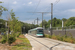 Translohr STE6 n°612 sur la ligne T6 (RATP) à Vélizy-Villacoublay