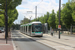 Translohr STE6 n°612 sur la ligne T6 (RATP) à Clamart