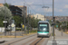 Translohr STE6 n°614 sur la ligne T6 (RATP) à Vélizy-Villacoublay