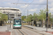 Translohr STE6 n°625 sur la ligne T6 (RATP) à Vélizy-Villacoublay