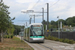 Translohr STE6 n°625 sur la ligne T6 (RATP) à Vélizy-Villacoublay