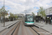 Translohr STE6 n°625 sur la ligne T6 (RATP) à Vélizy-Villacoublay