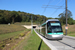 Translohr STE6 n°604 sur la ligne T6 (RATP) à Vélizy-Villacoublay