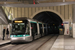 Translohr STE6 n°624 sur la ligne T6 (RATP) à Viroflay