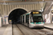 Translohr STE6 n°621 sur la ligne T6 (RATP) à Viroflay