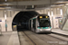 Translohr STE6 n°608 sur la ligne T6 (RATP) à Viroflay