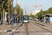 Translohr STE6 n°617 sur la ligne T6 (RATP) à Clamart