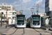 Alstom Citadis 405 n°921 et n°904 sur la ligne T9 (Keolis) à Orly