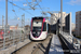 Alstom Citadis Dualis U 53600 TT309 (motrices n°53617/53618 - SNCF) sur la ligne T11 (Transilien) au Bourget