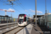 Alstom Citadis Dualis U 53600 TT307 (motrices n°53613/53614 - SNCF) sur la ligne T11 (Transilien) au Bourget