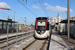 Alstom Citadis Dualis U 53600 TT307 (motrices n°53613/53614 - SNCF) sur la ligne T11 (Transilien) au Bourget