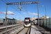Alstom Citadis Dualis U 53600 TT307 (motrices n°53613/53614 - SNCF) sur la ligne T11 (Transilien) au Bourget