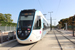 Alstom Citadis Dualis U 53800 TT504 (motrices n°53807/53807 - SNCF) sur la ligne T13 (Transilien) à Saint-Germain-en-Laye