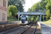 Alstom Citadis Dualis U 53800 TT502 (motrices n°53803/53804 - SNCF) sur la ligne T13 (Transilien) à L'Étang-la-Ville