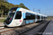 Alstom Citadis Dualis U 53800 TT502 (motrices n°53803/53804 - SNCF) sur la ligne T13 (Transilien) à Saint-Cyr-l'École