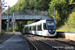 Alstom Citadis Dualis U 53800 TT504 (motrices n°53807/53807 - SNCF) sur la ligne T13 (Transilien) à L'Étang-la-Ville