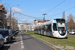 Alstom Citadis Dualis U 53700 TT411 (motrices n°53721/53722 - SNCF) sur la ligne T4 (Transilien) à Montfermeil