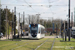 Alstom Citadis Dualis U 53700 TT403 (motrices n°53705/53706 - SNCF) sur la ligne T4 (Transilien) à Montfermeil