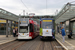 Bombardier Flexity Classic NGT6 n°305 et CKD Tatra KT4D-MC n°231 sur la ligne 5 (VVV) à Plauen