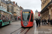 Alstom Citadis 302 n°112 sur la ligne B (CITURA) à Reims