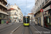 CAF Urbos 3 n°947 sur la ligne T1 (STAS) à Saint-Etienne