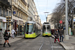 CAF Urbos 3 n°955 et Alsthom-Vevey-Duewag STE 2 n°926 sur la ligne T1 (STAS) à Saint-Etienne