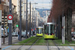 CAF Urbos 3 n°941 et n°945 sur la ligne T1 (STAS) à Saint-Etienne