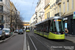 CAF Urbos 3 n°947 sur la ligne T1 (STAS) à Saint-Etienne