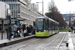 CAF Urbos 3 n°955 sur la ligne T1 (STAS) à Saint-Etienne