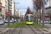 CAF Urbos 3 n°943 sur la ligne T1 (STAS) à Saint-Etienne