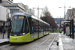 CAF Urbos 3 n°955 sur la ligne T1 (STAS) à Saint-Etienne