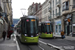 CAF Urbos 3 n°947 et n°943 sur la ligne T1 (STAS) à Saint-Etienne