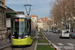 CAF Urbos 3 n°955 sur la ligne T1 (STAS) à Saint-Etienne