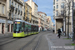 CAF Urbos 3 n°945 sur la ligne T1 (STAS) à Saint-Etienne