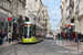 CAF Urbos 3 n°947 sur la ligne T1 (STAS) à Saint-Etienne