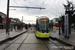 CAF Urbos 3 n°953 sur la ligne T2 (STAS) à Saint-Etienne