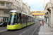 CAF Urbos 3 n°952 sur la ligne T2 (STAS) à Saint-Etienne