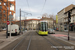 CAF Urbos 3 n°952 sur la ligne T2 (STAS) à Saint-Etienne