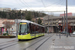 CAF Urbos 3 n°953 sur la ligne T2 (STAS) à Saint-Etienne