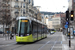 CAF Urbos 3 n°952 sur la ligne T2 (STAS) à Saint-Etienne