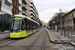 CAF Urbos 3 n°952 sur la ligne T2 (STAS) à Saint-Etienne